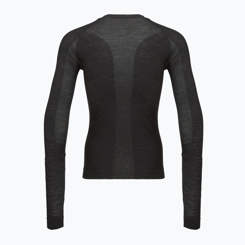 Longsleeve da ciclismo da uomo Castelli Merino Seamless Baselayer black 2