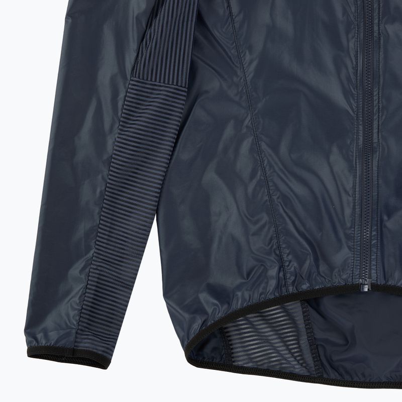 Giacca da ciclismo da uomo Castelli Aria Shell blu belga 3