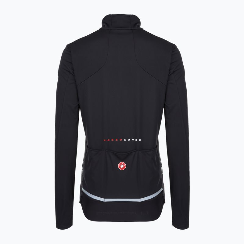 Giacca da ciclismo Castelli Perfetto Air light nera da uomo 2