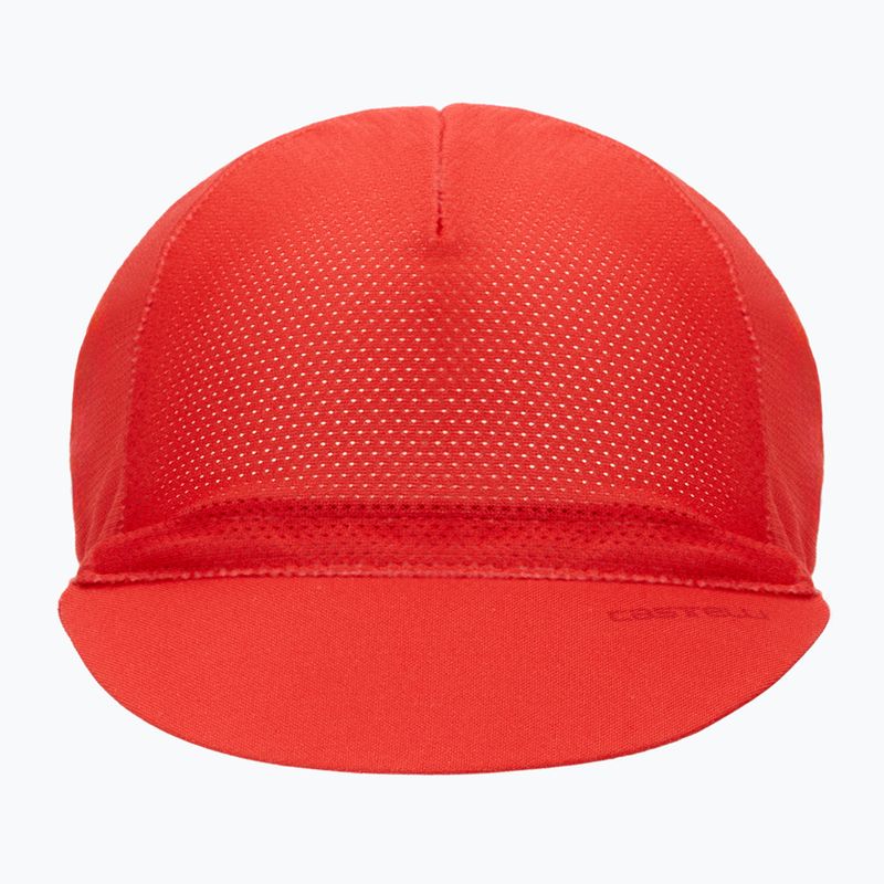 Cappellino da ciclismo Castelli Espresso 2 Rich Red 3