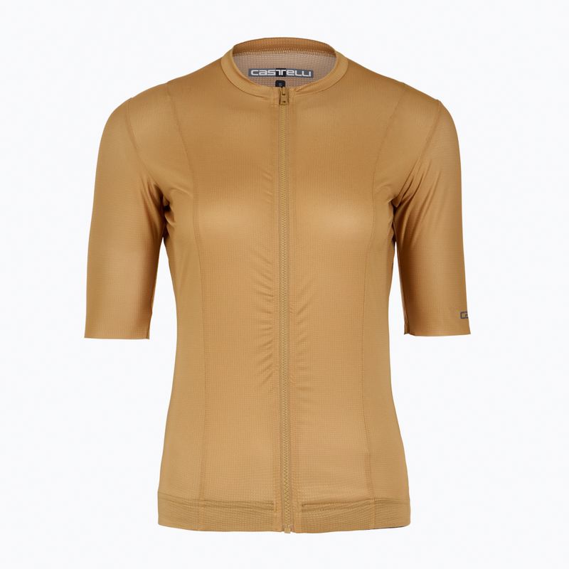 Maglia ciclismo donna Castelli Unlimited toffee