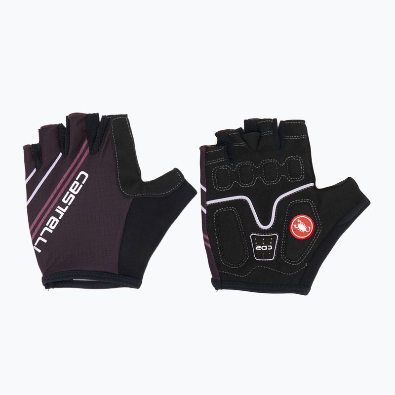 Guanti ciclismo donna Castelli Dolcissima 2 Dark night shade/deep purple/purple mist