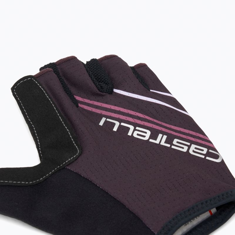 Guanti ciclismo donna Castelli Dolcissima 2 Dark night shade/deep purple/purple mist 7