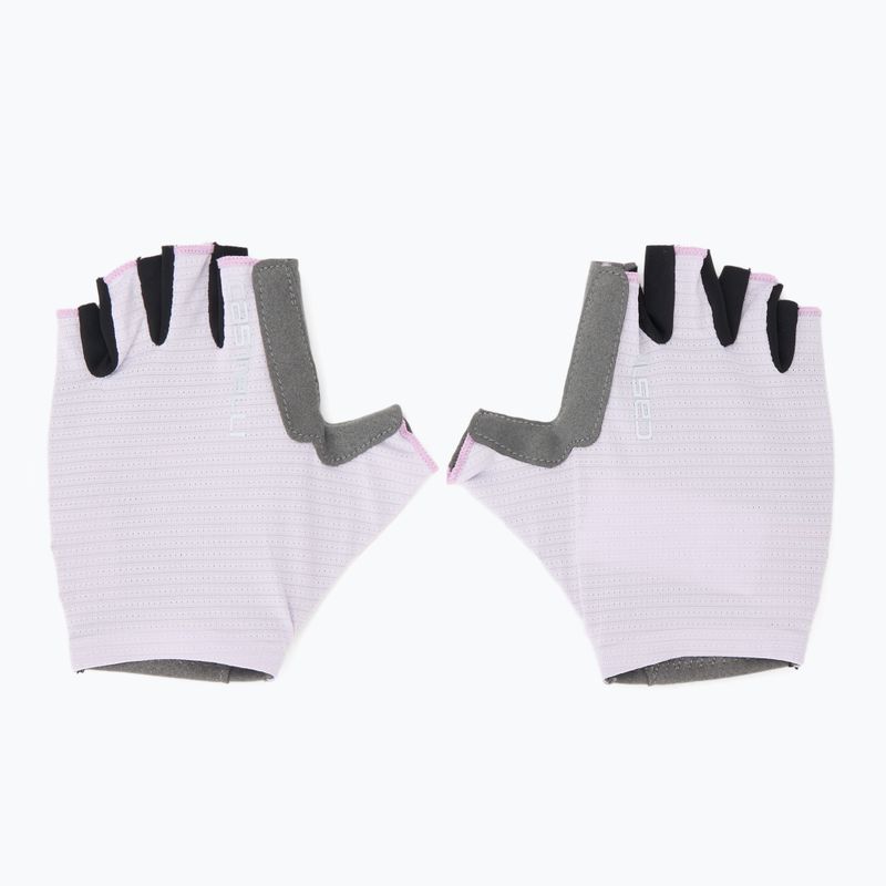 Guanti da ciclismo donna Castelli Espresso purple mist 2