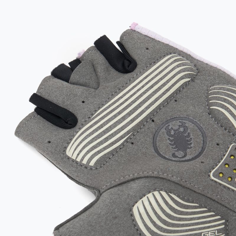 Guanti da ciclismo donna Castelli Espresso purple mist 5