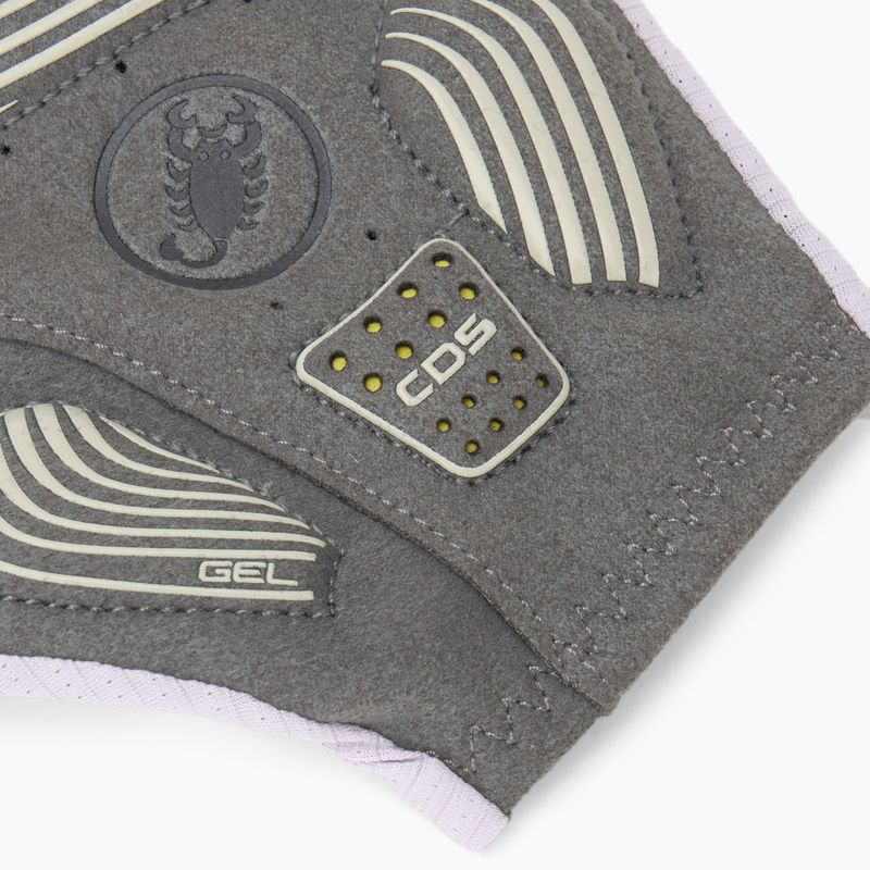 Guanti da ciclismo donna Castelli Espresso purple mist 6