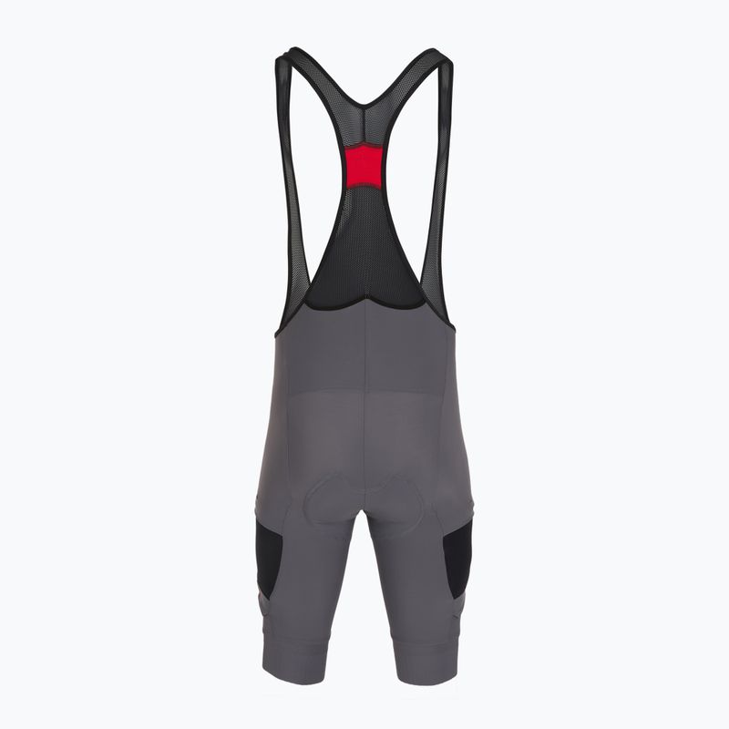 Pantaloncini da ciclismo Castelli Unlimited Cargo grigio fumo da uomo 2