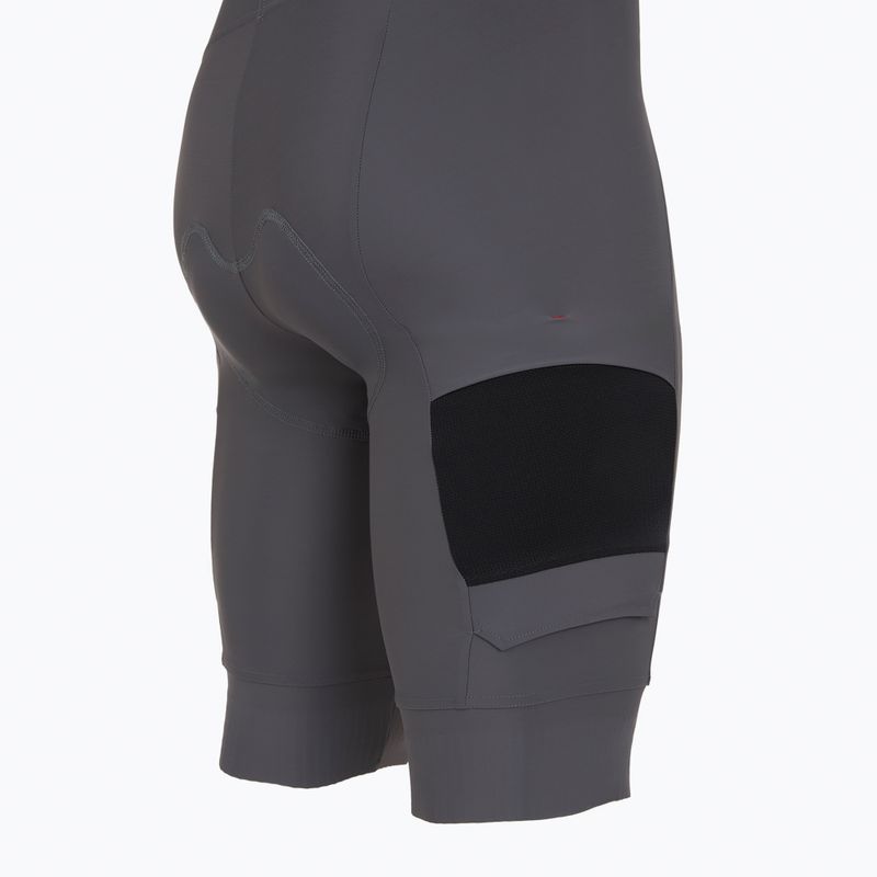 Pantaloncini da ciclismo Castelli Unlimited Cargo grigio fumo da uomo 4