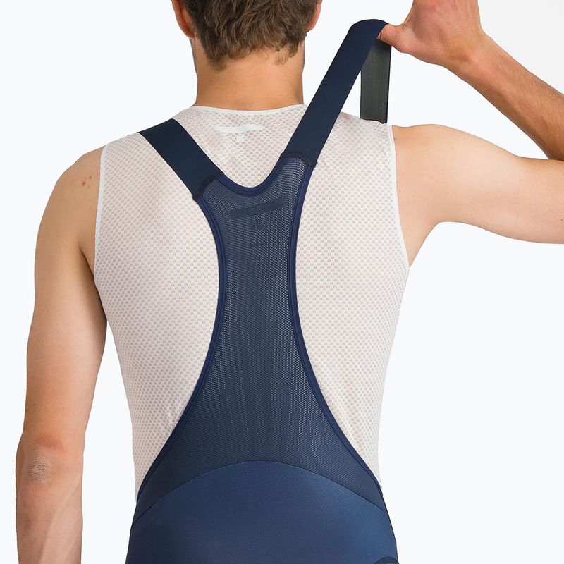 Pantaloncini da ciclismo Castelli Competizione 2 da uomo blu belga 3