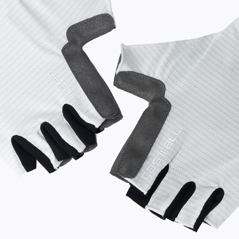 Guanti da ciclismo Castelli Espresso avorio da uomo 3