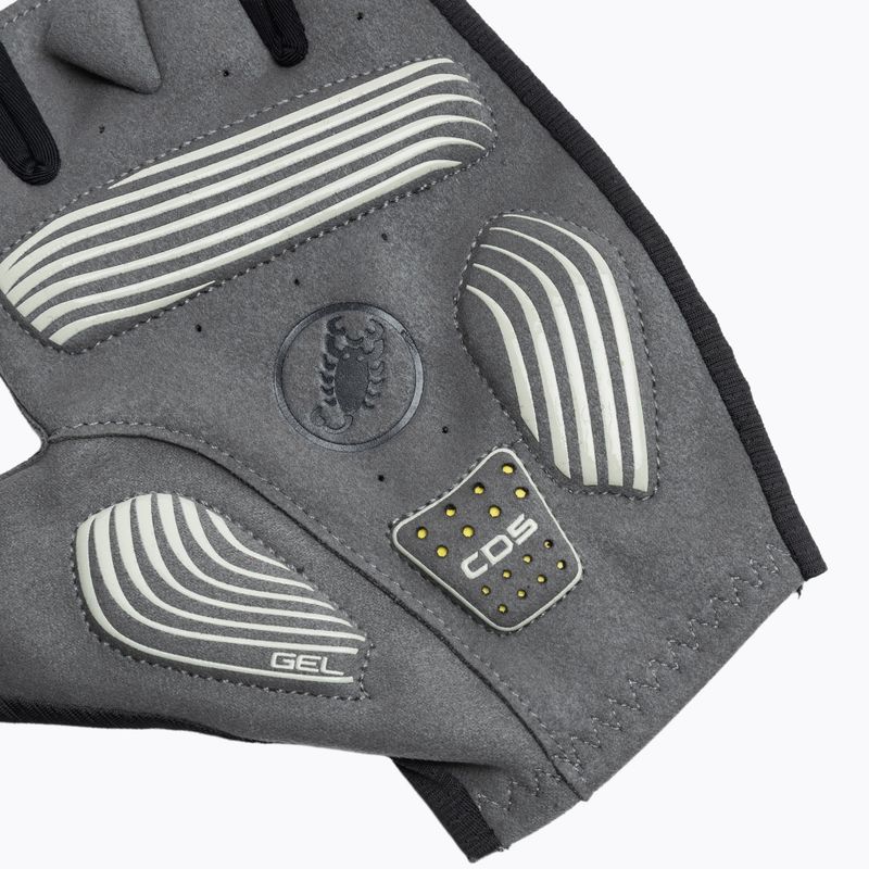 Guanti da ciclismo Castelli Espresso light nero da uomo 5