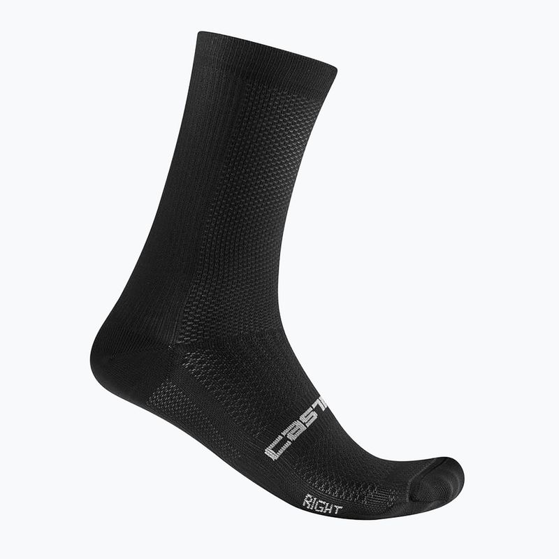 Calze Castelli da uomo Espresso 18 bianco