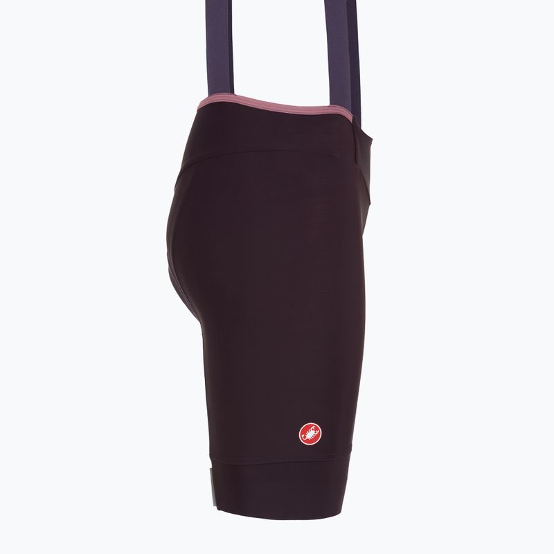 Pantaloncini da ciclismo Castelli Prima 2 DT donna dark night shade/deep purple 3