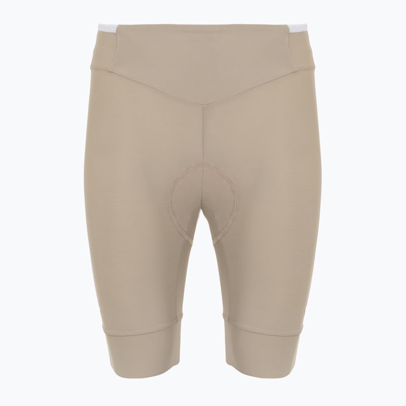 Pantaloncini da ciclismo da donna Castelli Prima 2 argilla/avorio