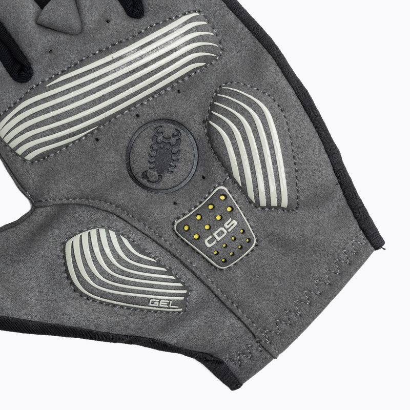 Guanti da ciclismo donna Castelli Espresso light nero 5