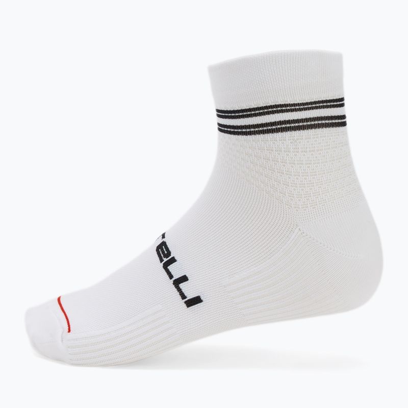 Calze Castelli donna Anima 7 bianco 2