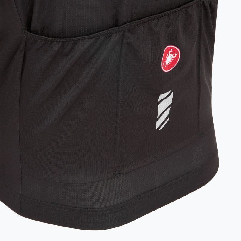 Maglia da ciclismo Castelli Unlimited Entrata 3 light nera da uomo 5