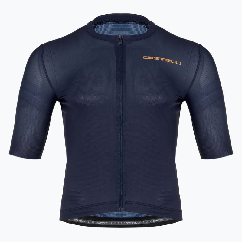 Maglia da ciclismo Castelli Unlimited Entrata 3 blu belga da uomo