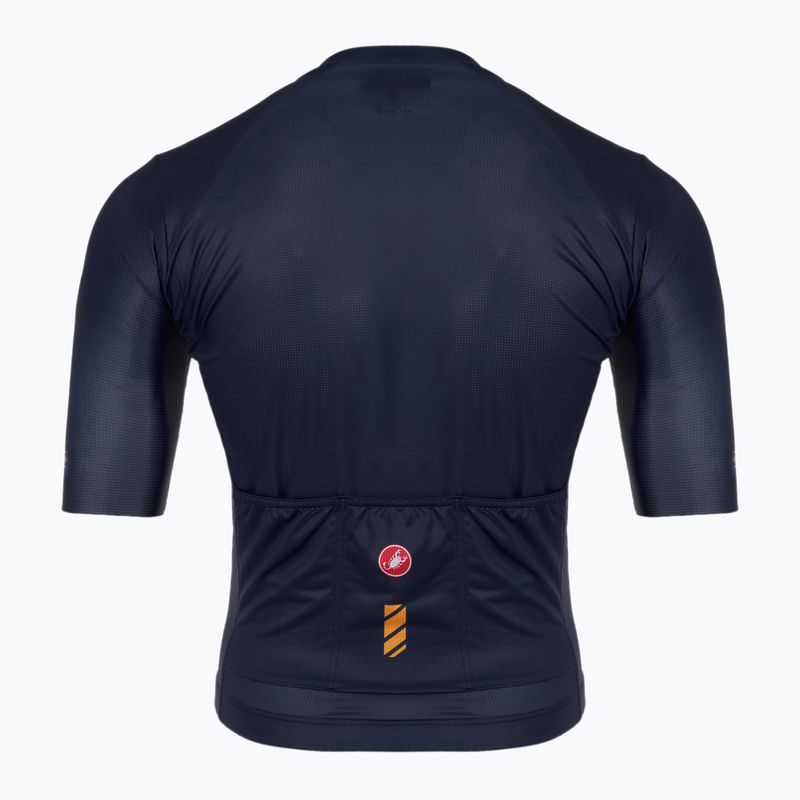 Maglia da ciclismo Castelli Unlimited Entrata 3 blu belga da uomo 2
