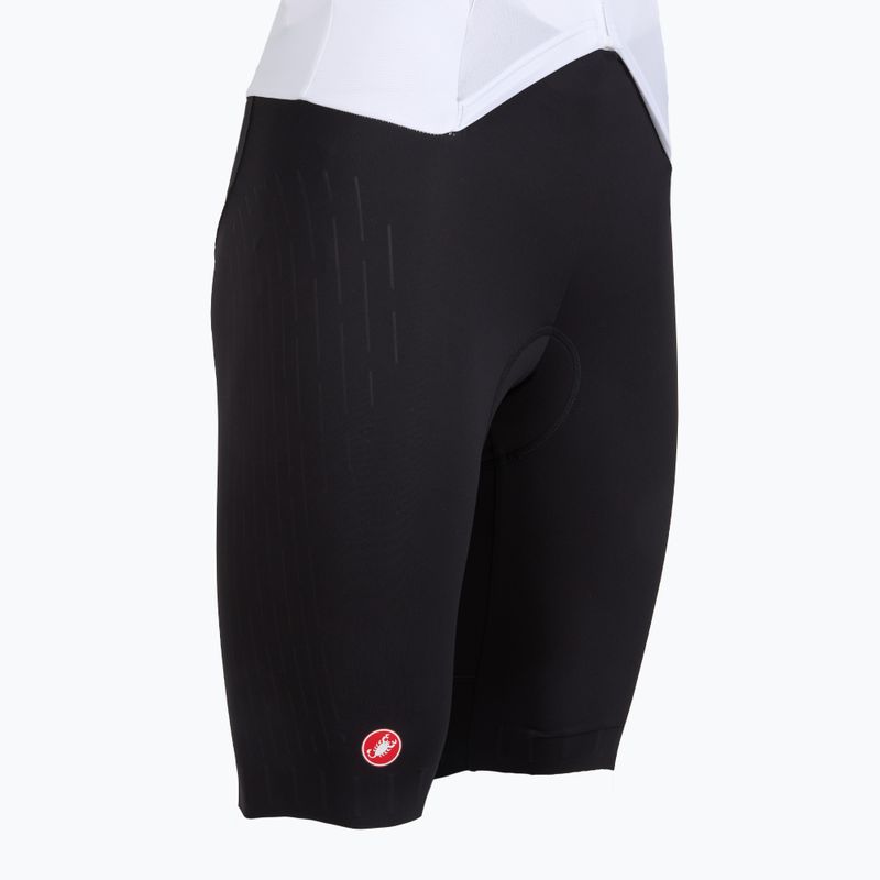 Body da ciclismo da donna Castelli Free Sanremo 3 SS in white/black 5
