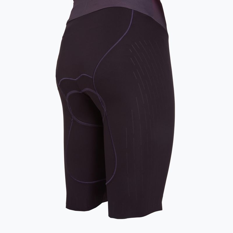 Body da ciclismo da donna Castelli Free Sanremo 3 SS In dark night shade/vivid orange-bright rose 5