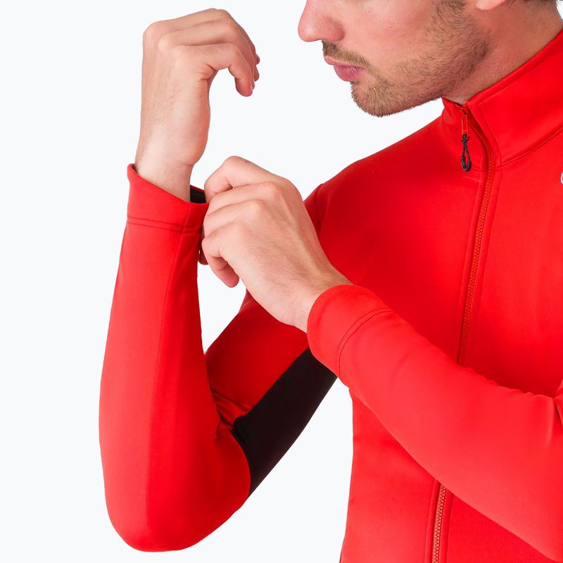 Giacca da ciclismo uomo Castelli Entrata 2 red/black 5