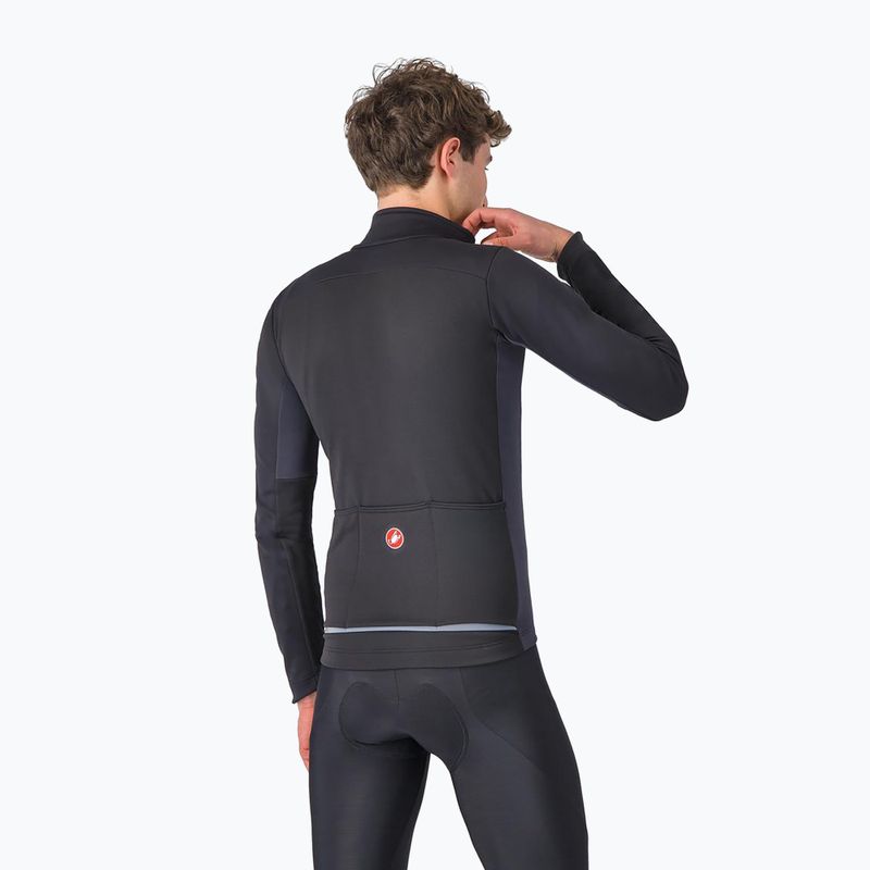 Giacca da ciclismo uomo Castelli Entrata 2 light black/dark gray 2
