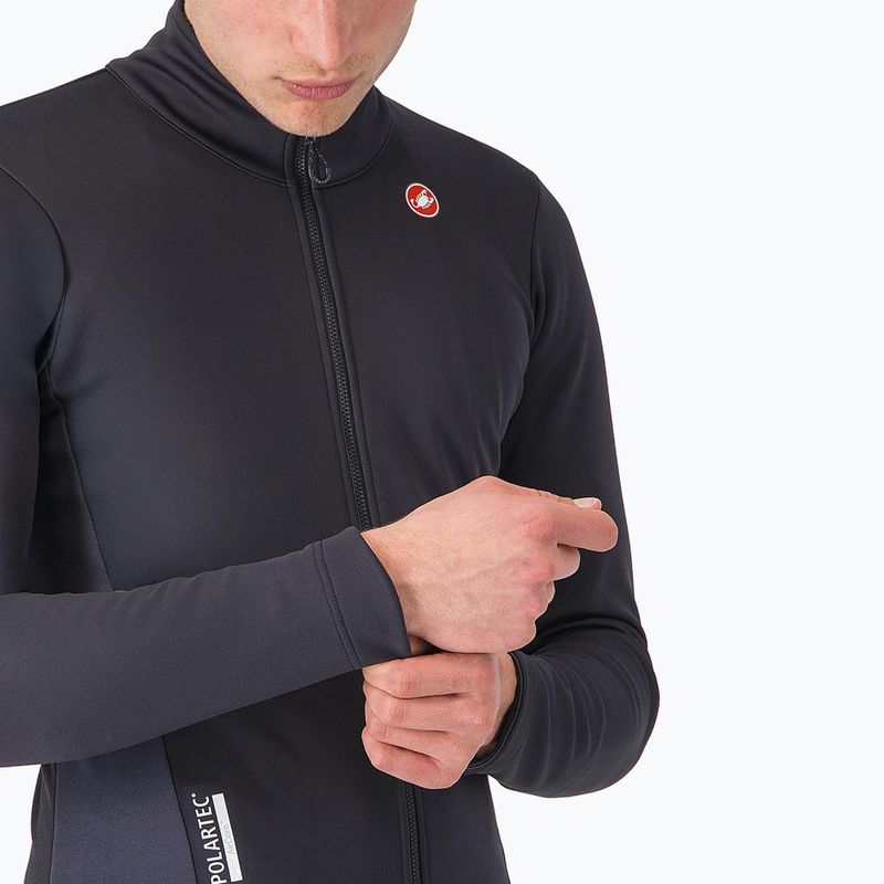 Giacca da ciclismo uomo Castelli Entrata 2 light black/dark gray 4