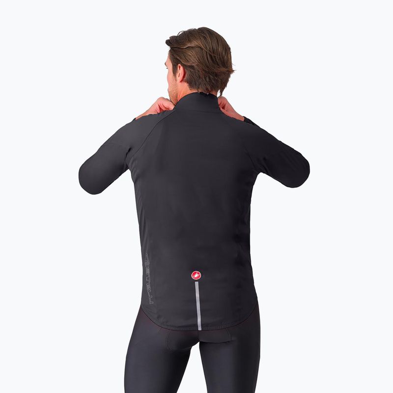 Giacca da ciclismo uomo Castelli Emergency 3 Rain Jacket light black 2