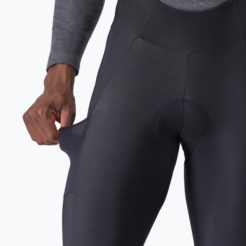 Pantaloni da ciclismo da uomo Castelli Unlimited Bibtight black 5