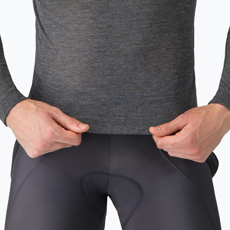 Longsleeve da ciclismo da uomo Castelli Medio Base Layer melange gray 5