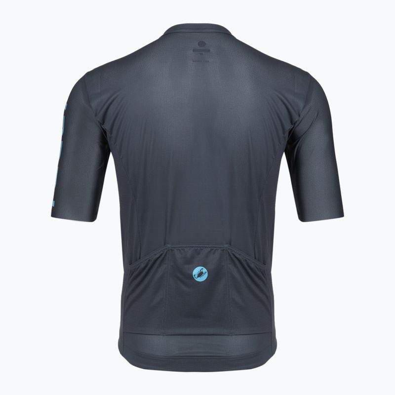 Maglietta da ciclismo da uomo Castelli Entrata Apex twilight blue/neon cobalt 2