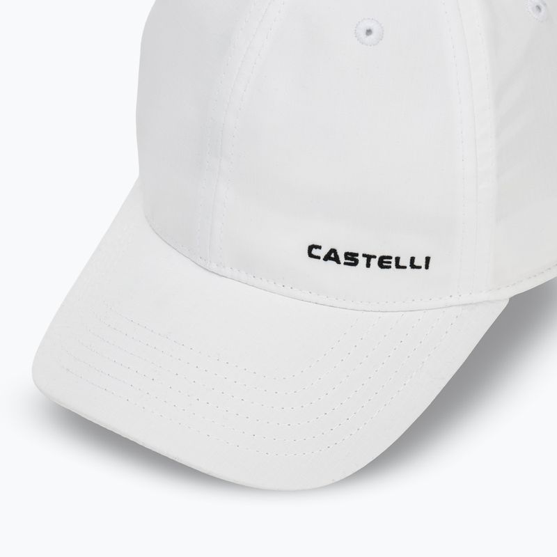 Cappellino da ciclismo Castelli Travel white 3