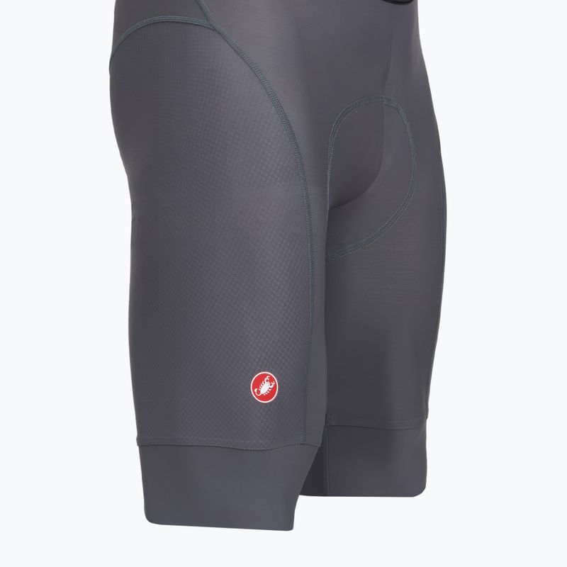 Pantaloncini da ciclismo da uomo Castelli Competizione 2 smoky grey 3