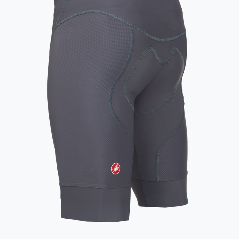 Pantaloncini da ciclismo da uomo Castelli Competizione 2 smoky grey 4