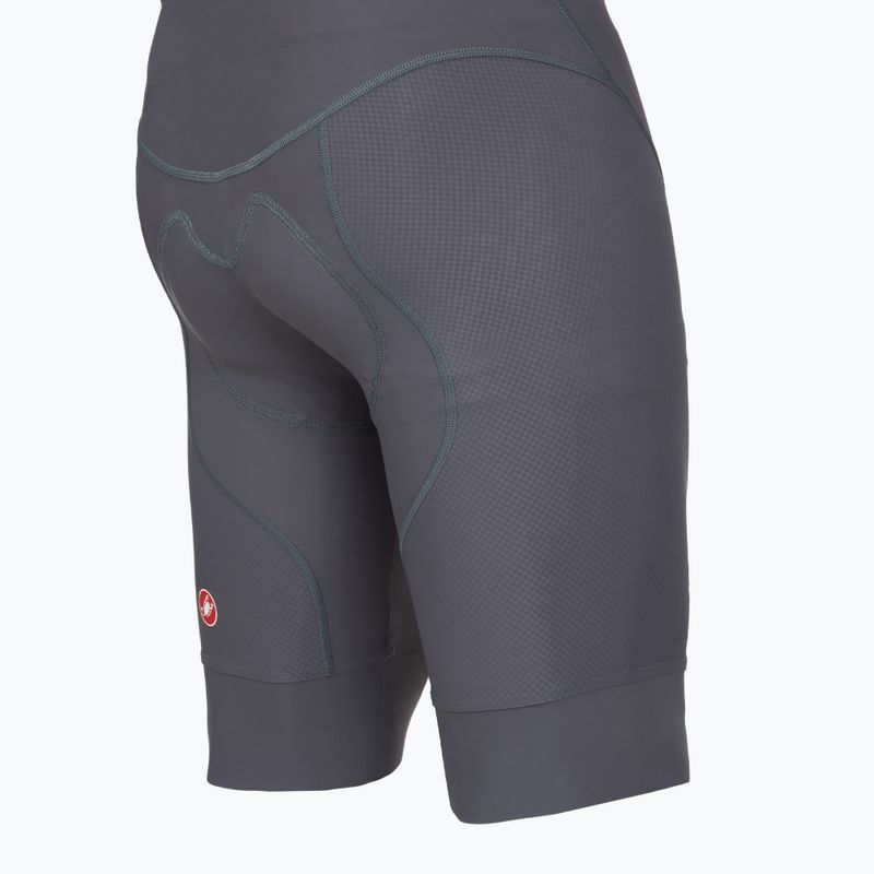 Pantaloncini da ciclismo da uomo Castelli Competizione 2 smoky grey 5