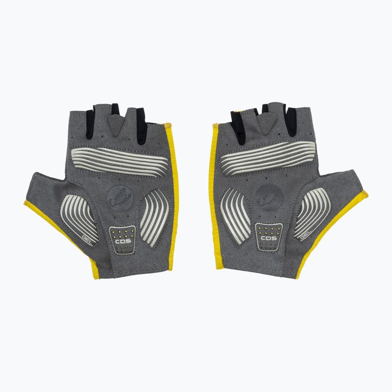 Guanti da ciclismo da uomo Castelli Espresso mango mojito 2