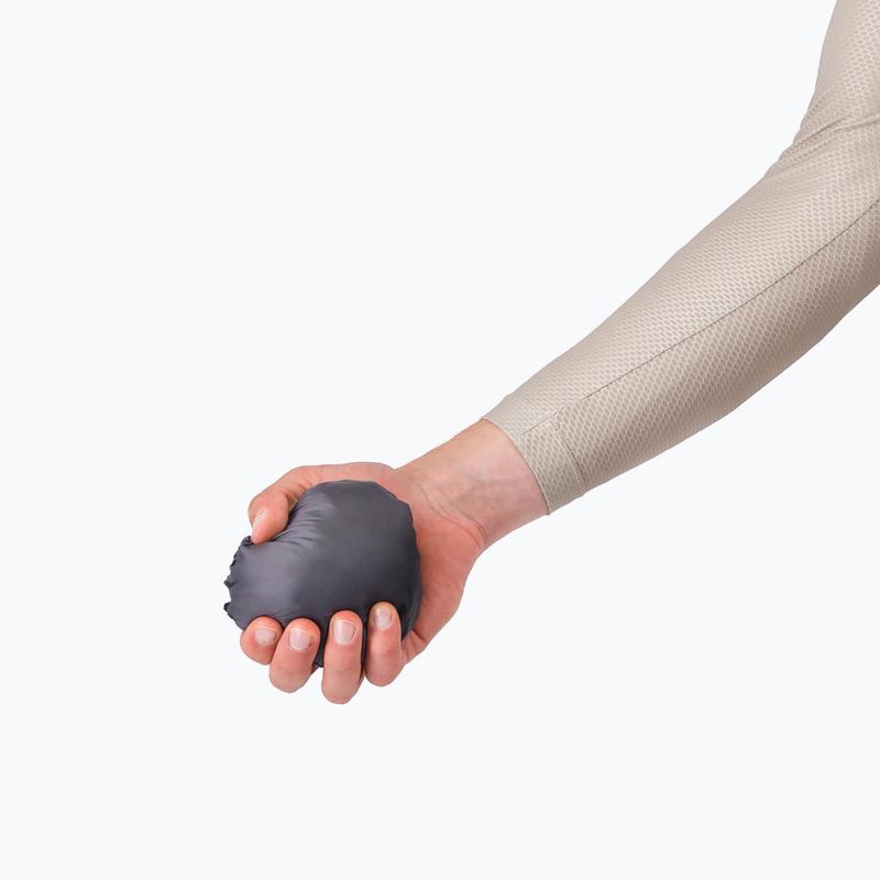 Giacca da ciclismo da uomo Castelli Aria Shell 2 silver gray/dark gray 6