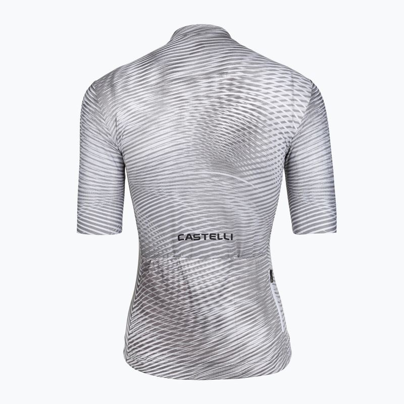Maglietta da ciclismo da donna Castelli Cosmic Vortex gray 2