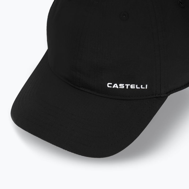 Cappellino da ciclismo Castelli Travel black 3