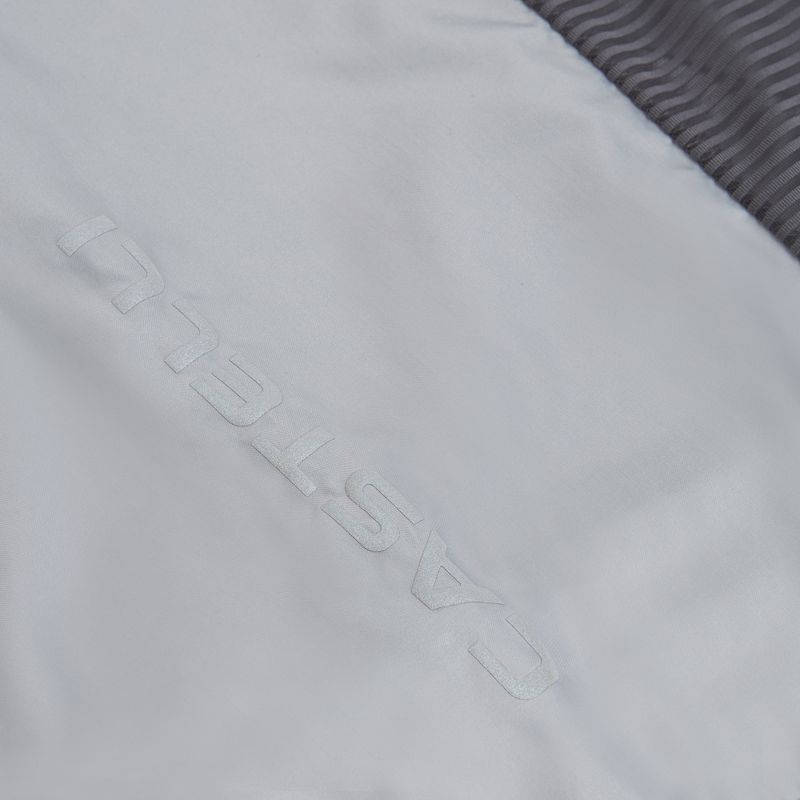 Giacca da ciclismo da donna Castelli Aria Shell 2 In silver gray 3