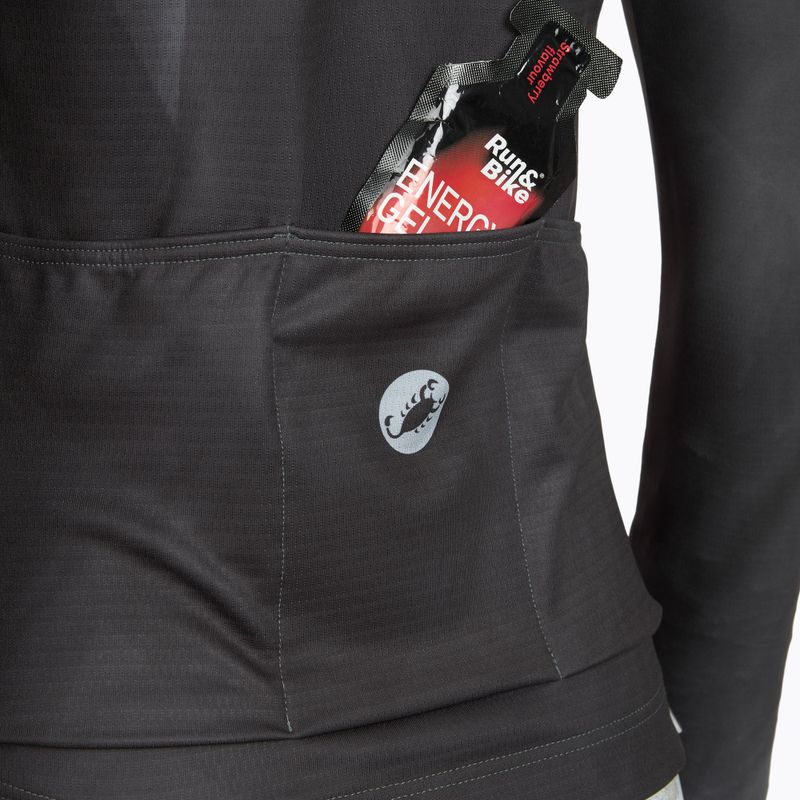 Longsleeve da ciclismo da donna Castelli Prismatic Thermal Jersey smoky gray 6