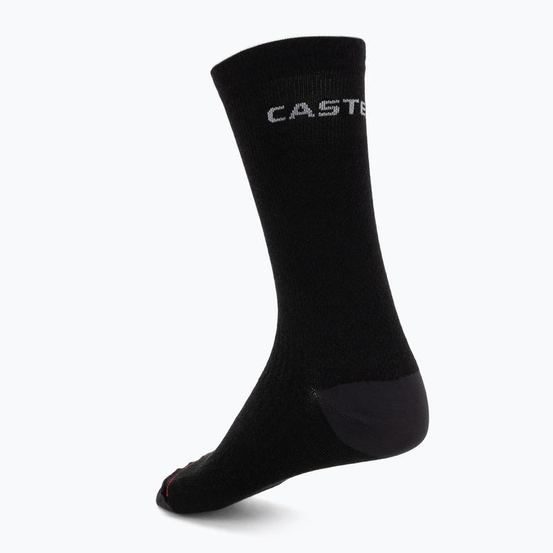 Calze da uomo Castelli Bandito 2 Merino 18 Sock black 2