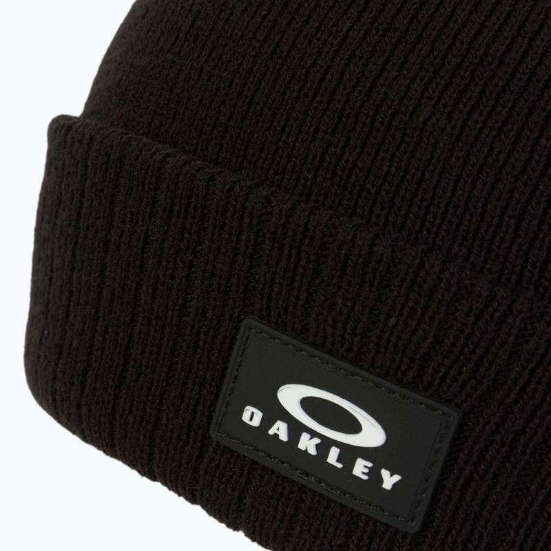 Berretto invernale Oakley Ribbed 2.0 blackout 3