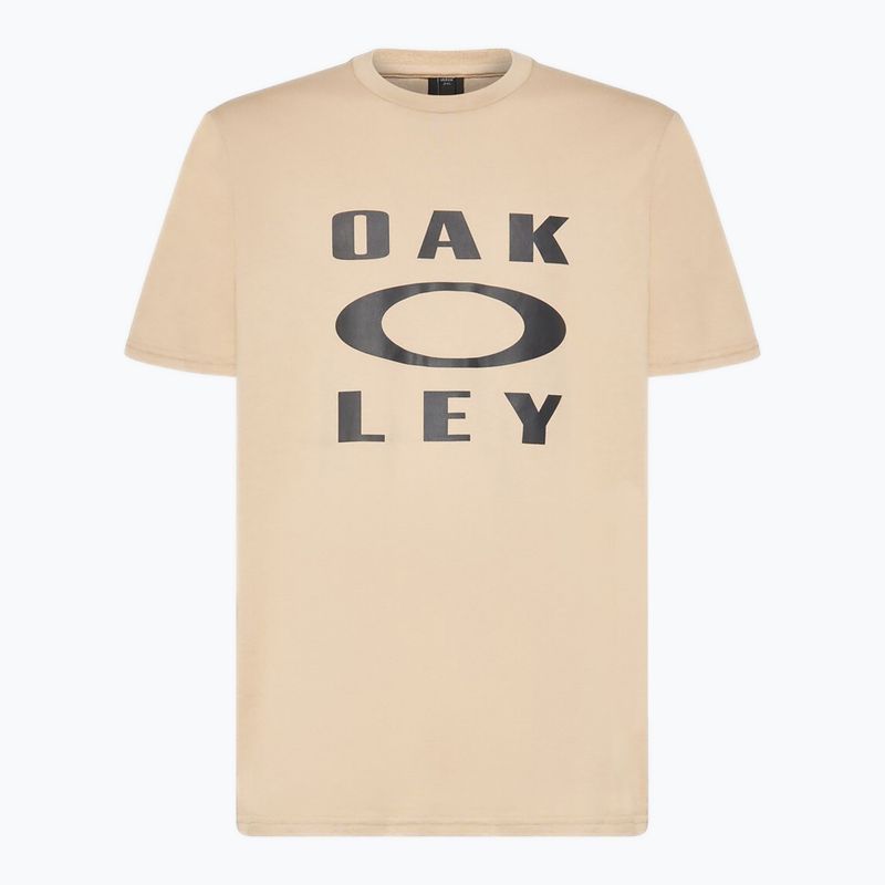 Maglietta Oakley Bark Ellipse Tee humus da uomo