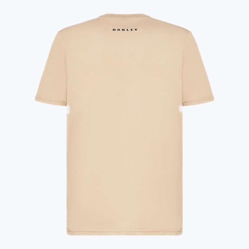 Maglietta Oakley Bark Ellipse Tee humus da uomo 2