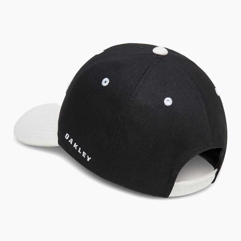 Berretto da baseball Oakley Oakley Alumni blackout da uomo 3