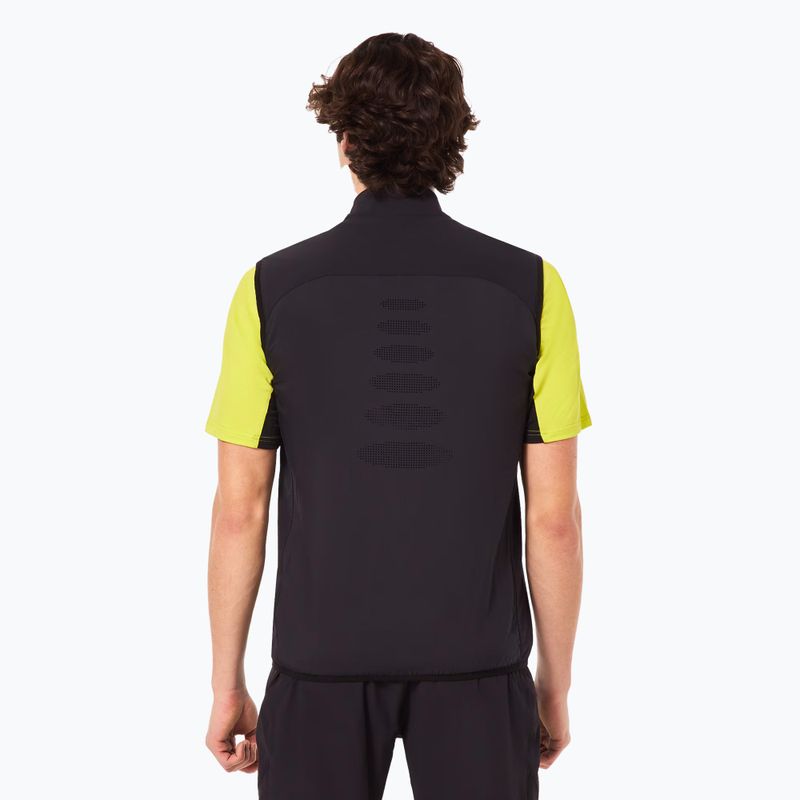 Gilet da ciclismo Oakley Elements Vest blackout da uomo 3