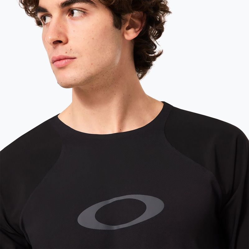 Oakley Seeker Airline blackout manica lunga da ciclismo da uomo 6
