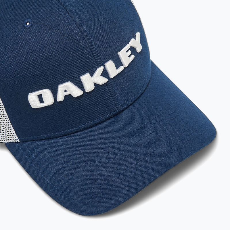 Berretto da baseball Oakley Heather New Era Bark Logo team navy da uomo 3